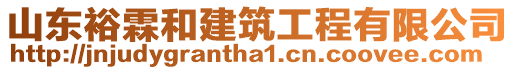 山東裕霖和建筑工程有限公司