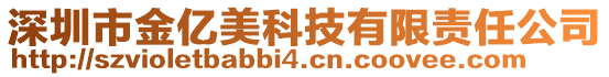 深圳市金億美科技有限責(zé)任公司