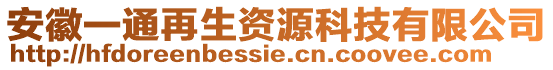 安徽一通再生資源科技有限公司