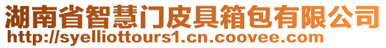 湖南省智慧門皮具箱包有限公司