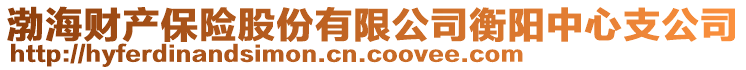 渤海財(cái)產(chǎn)保險(xiǎn)股份有限公司衡陽中心支公司