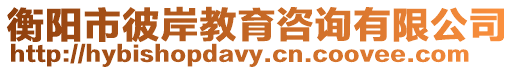 衡陽(yáng)市彼岸教育咨詢有限公司