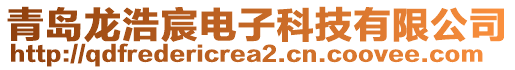 青島龍浩宸電子科技有限公司