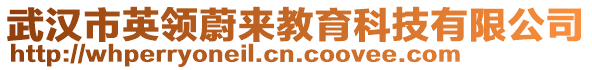 武漢市英領(lǐng)蔚來教育科技有限公司