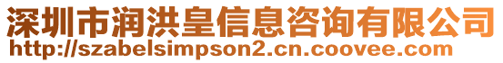 深圳市潤(rùn)洪皇信息咨詢有限公司