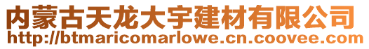內(nèi)蒙古天龍大宇建材有限公司