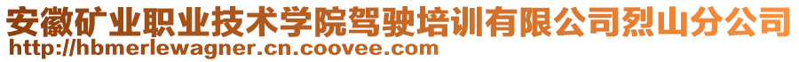 安徽礦業(yè)職業(yè)技術(shù)學(xué)院駕駛培訓(xùn)有限公司烈山分公司