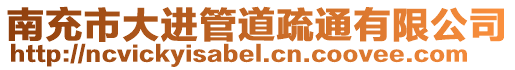 南充市大進管道疏通有限公司
