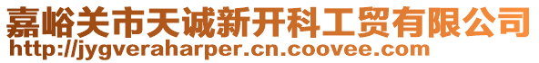 嘉峪關市天誠新開科工貿有限公司