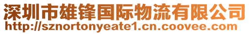 深圳市雄鋒國際物流有限公司