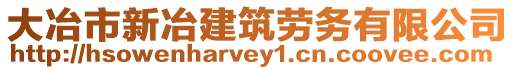 大冶市新冶建筑勞務有限公司