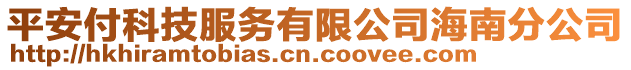 平安付科技服務(wù)有限公司海南分公司