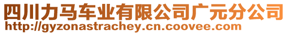 四川力馬車業(yè)有限公司廣元分公司