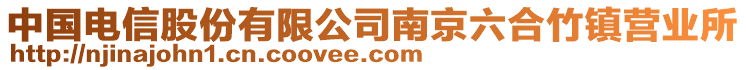 中國(guó)電信股份有限公司南京六合竹鎮(zhèn)營(yíng)業(yè)所