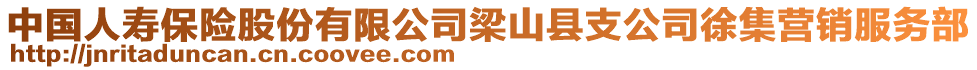 中國人壽保險股份有限公司梁山縣支公司徐集營銷服務(wù)部