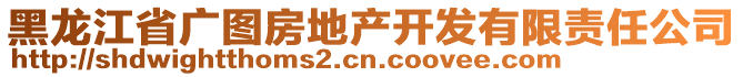 黑龍江省廣圖房地產(chǎn)開發(fā)有限責(zé)任公司