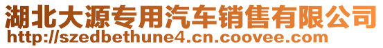 湖北大源專用汽車銷售有限公司