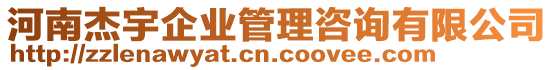 河南杰宇企業(yè)管理咨詢有限公司