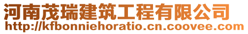 河南茂瑞建筑工程有限公司