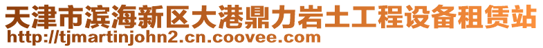 天津市濱海新區大港鼎力巖土工程設備租賃站