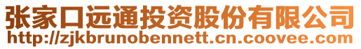 張家口遠通投資股份有限公司