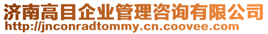 濟南高目企業管理咨詢有限公司