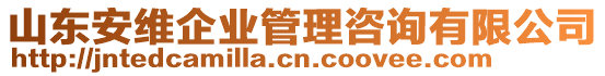 山東安維企業管理咨詢有限公司
