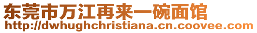 東莞市萬江再來一碗面館