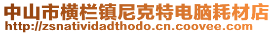 中山市橫欄鎮尼克特電腦耗材店
