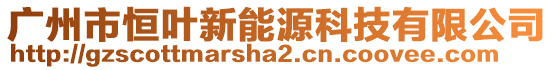 廣州市恒葉新能源科技有限公司