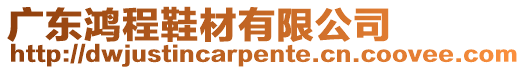 廣東鴻程鞋材有限公司