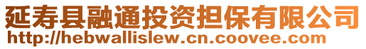 延壽縣融通投資擔(dān)保有限公司