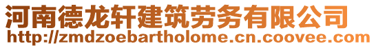 河南德龍軒建筑勞務(wù)有限公司