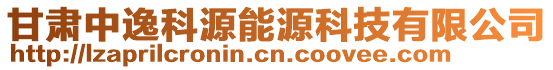 甘肅中逸科源能源科技有限公司