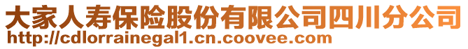 大家人壽保險股份有限公司四川分公司