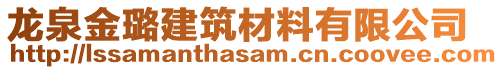 龍泉金璐建筑材料有限公司