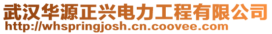 武漢華源正興電力工程有限公司