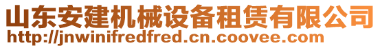 山東安建機(jī)械設(shè)備租賃有限公司