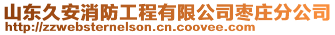 山東久安消防工程有限公司棗莊分公司