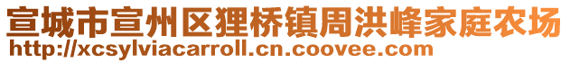 宣城市宣州區(qū)貍橋鎮(zhèn)周洪峰家庭農(nóng)場