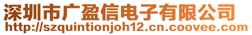 深圳市廣盈信電子有限公司