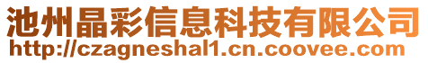 池州晶彩信息科技有限公司