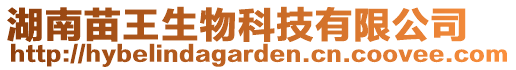 湖南苗王生物科技有限公司