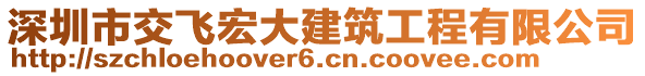 深圳市交飛宏大建筑工程有限公司