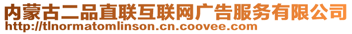 內(nèi)蒙古二品直聯(lián)互聯(lián)網(wǎng)廣告服務(wù)有限公司