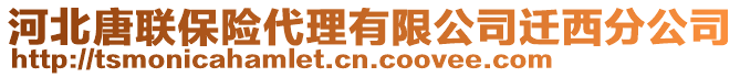 河北唐聯保險代理有限公司遷西分公司