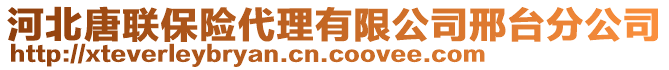 河北唐联保险代理有限公司邢台分公司