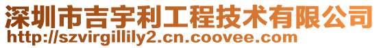 深圳市吉宇利工程技術有限公司