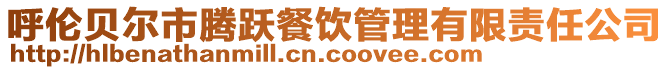 呼倫貝爾市騰躍餐飲管理有限責(zé)任公司