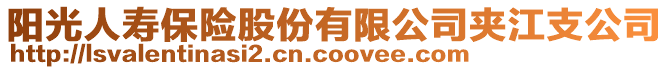 陽(yáng)光人壽保險(xiǎn)股份有限公司夾江支公司